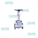 Low temperature cast steel gate valves