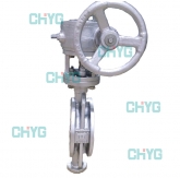 Dual phase steel butterfly valve