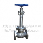 Cryogenic titanium cut-off valve