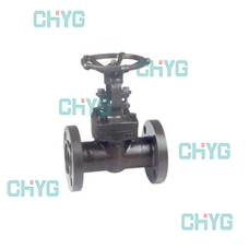 Type Z41H forged steel flange gate valves