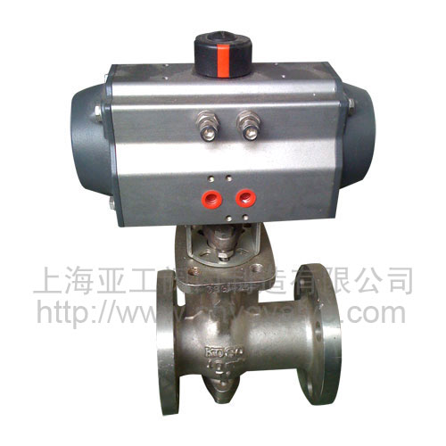 One-piece titanium ball ball valve